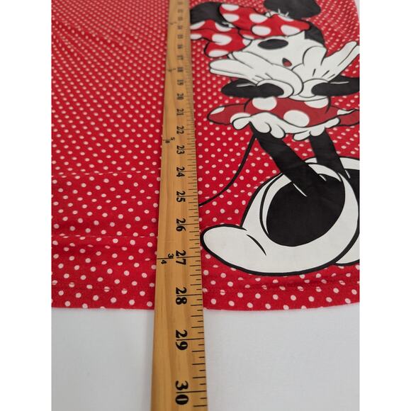 Disney Parks Womens Size XL Red Polka-dot Mini Mouse Disney World Short Sleeves - Picture 8 of 8